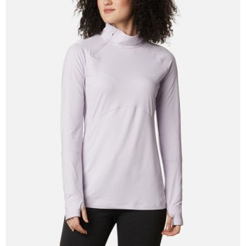 Columbia Winter Power Quarter Zip Knit, Sudaderas Morados Para Mujer | 702694-BHM